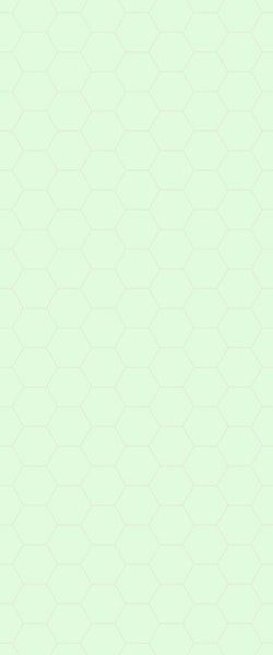 Green Hexagon Tile Acrylic Shower Wall Panel 2440mm x 1220mm (3mm Thick) - CladdTech
