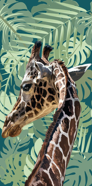 Animal Print Acrylic Wall Panel Sample - CladdTech