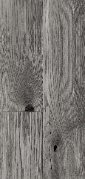 Distressed Grey Oak Wood Bathroom Wall Panels PVC 8mm Thick Cladding 2.6m x 0.25m (Pack of 4) - Claddtech