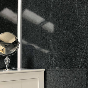Grey Granite Large 10mm Thick Bathroom Wall PVC Cladding Panels - Claddtech