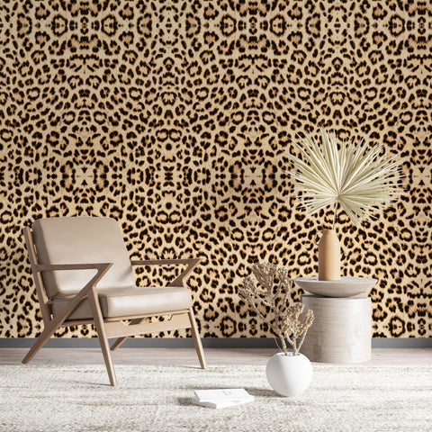 Artistic Leopard Print Acrylic Shower Wall Panels Home Decor Wall Panels 2440mmm x 1220mm - CladdTech