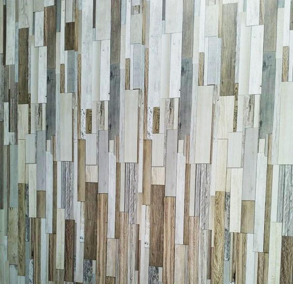 Marino Natural Wood Bathroom Wall Panels PVC 8mm Thick Cladding 2.6m x 0.25m (Pack of 4) - Claddtech