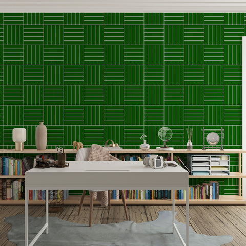 Green Mosaic Tile Acrylic Shower Wall Panel 2440mm x 1220mm (3mm Thick) - CladdTech