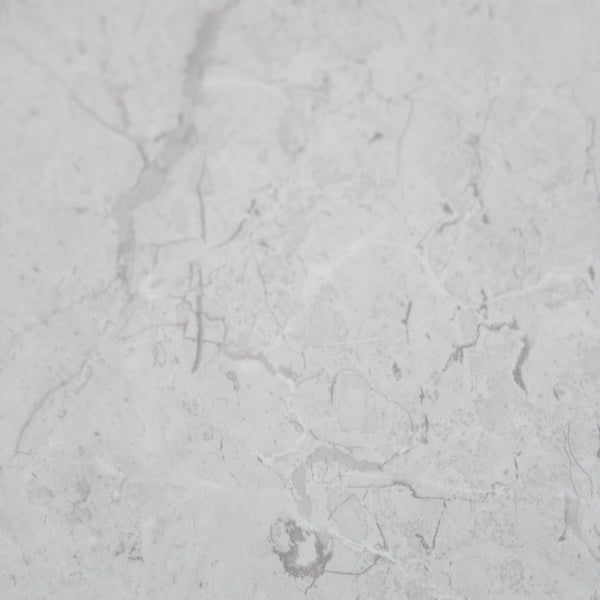 White Alabaster Marble Bathroom Cladding 5mm Shower Wall Panels 2.6m x 0.25m