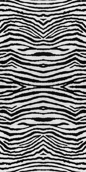 Artistic Zebra Print Acrylic Shower Wall Panels Home Decor Wall Panels 2440mmm x 1220mm - CladdTech