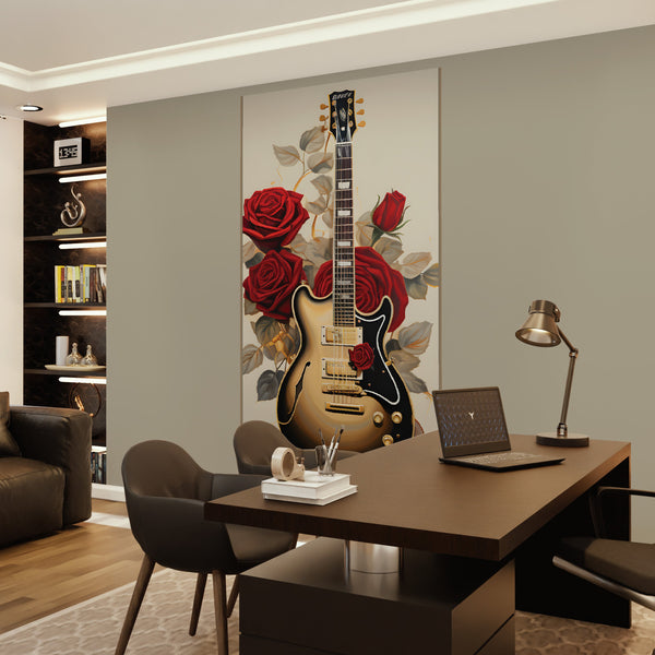 Deluxe Guitar Acrylic Wall Panels Home Decor Wall Panels 2440mmm x 1220mm - CladdTech