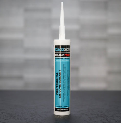 Clear Silicone Sealant Combined Adhesive for Cladding Panel Installations - Claddtech