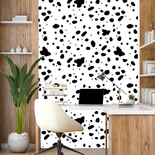 Dalmatian Coat Print Acrylic Wall Panels Home Decor Wall Panels 2440mmm x 1220mm - CladdTech