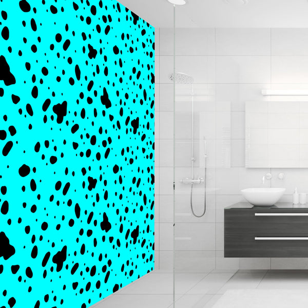 Dalmatian Coat Print Acrylic Wall Panels Home Decor Wall Panels 2440mmm x 1220mm - CladdTech
