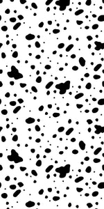 Dalmatian Coat Print Acrylic Wall Panels Home Decor Wall Panels 2440mmm x 1220mm - CladdTech