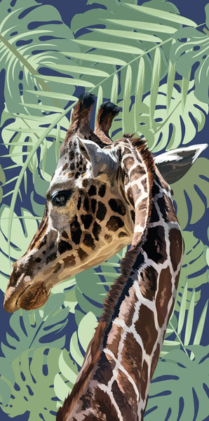 Animal Print Acrylic Wall Panel Sample - CladdTech