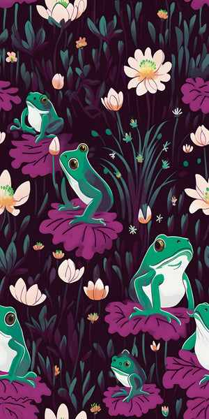 Frogs Acrylic Wall Panels Home Decor Wall Panels 2440mmm x 1220mm - CladdTech