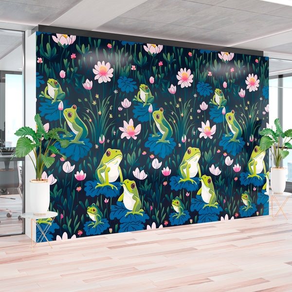 Frogs Acrylic Wall Panels Home Decor Wall Panels 2440mmm x 1220mm - CladdTech