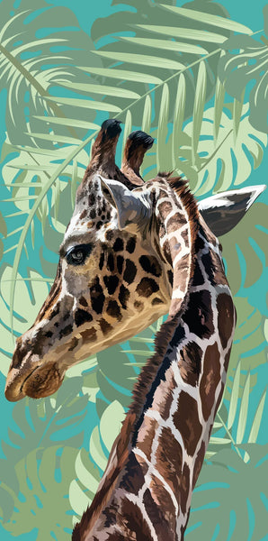 Animal Print Acrylic Wall Panel Sample - CladdTech