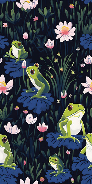 Frogs Acrylic Wall Panels Home Decor Wall Panels 2440mmm x 1220mm - CladdTech