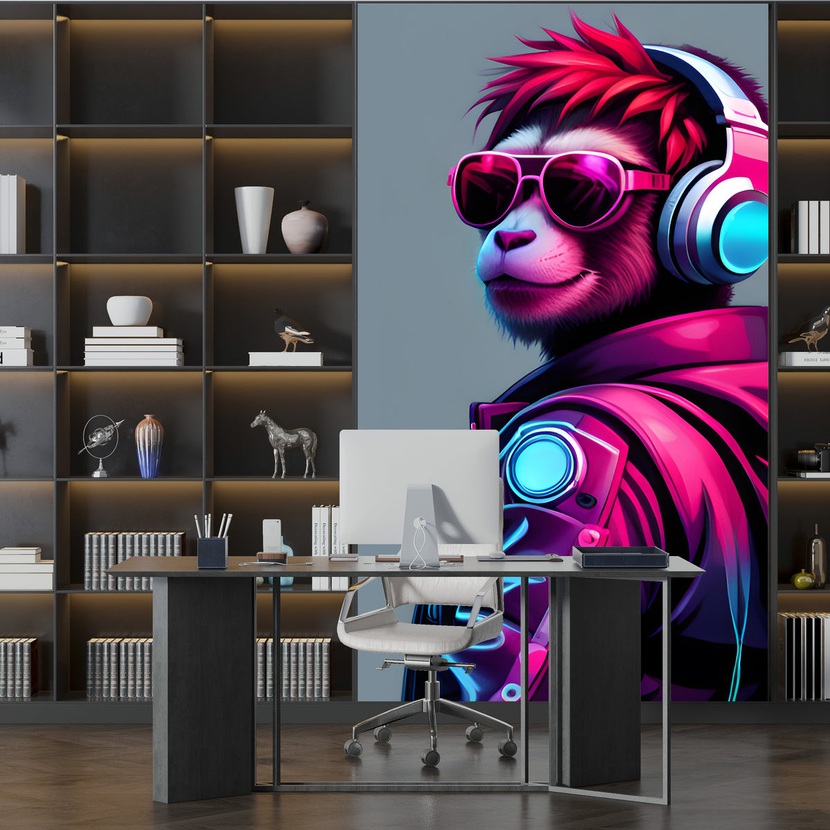 Punk Monkey Acrylic Wall Panels Home Decor Wall Panels 2440mmm x 1220m ...