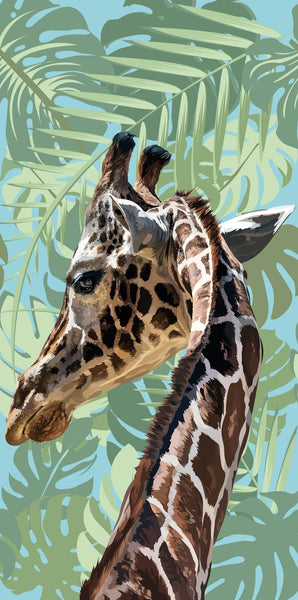 Animal Print Acrylic Wall Panel Sample - CladdTech