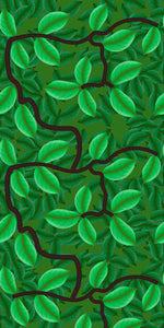 Leaves Acrylic Wall Panels Home Decor Wall Panels 2440mmm x 1220mm - CladdTech