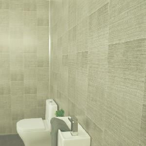 Light Grey Large Tile 5mm Tongue And Groove Panels - Claddtech