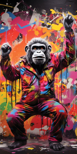 Party Monkeys Acrylic Wall Panels Home Decor Wall Panels 2440mmm x 1220mm - CladdTech