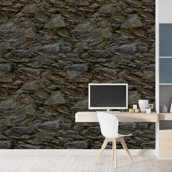 Loose Rocks Acrylic Wall Panels Home Decor Wall Panels 2440mmm x 1220mm - CladdTech