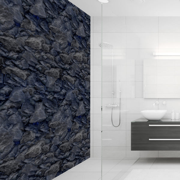 Loose Rocks Acrylic Wall Panels Home Decor Wall Panels 2440mmm x 1220mm - CladdTech