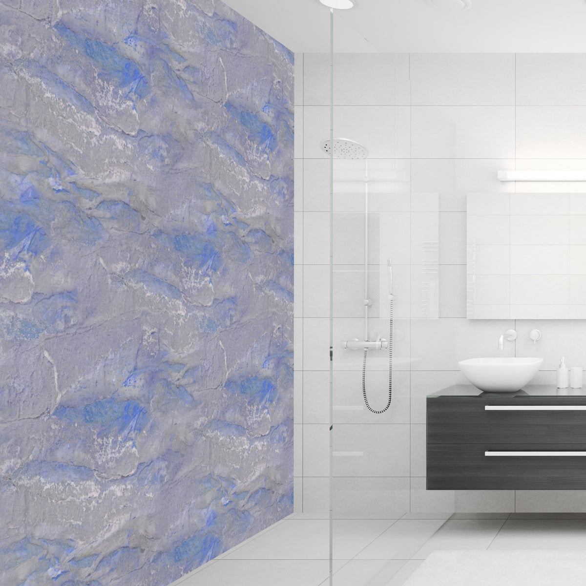 Mossy Cliff Face Acrylic Wall Panels Home Decor Wall Panels 2440mmm x ...