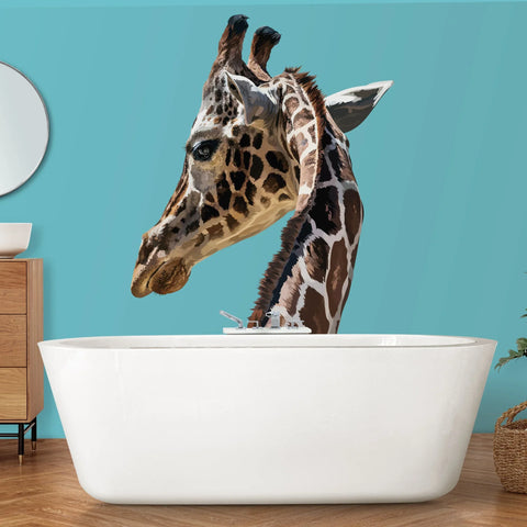 You're Having A Giraffe Acrylic Shower Wall Panels Home Decor Wall Panels 2440mmm x 1220mm - CladdTech