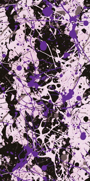 Paint Splatter Acrylic Wall Panels Home Decor Wall Panels 2440mmm x 1220mm - CladdTech