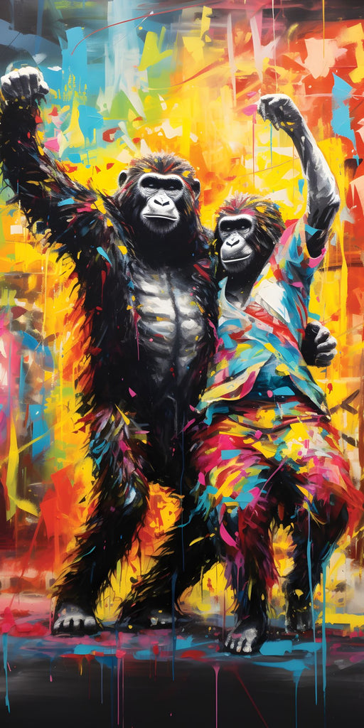 Party Monkeys Acrylic Wall Panels Home Decor Wall Panels 2440mmm x 122 ...