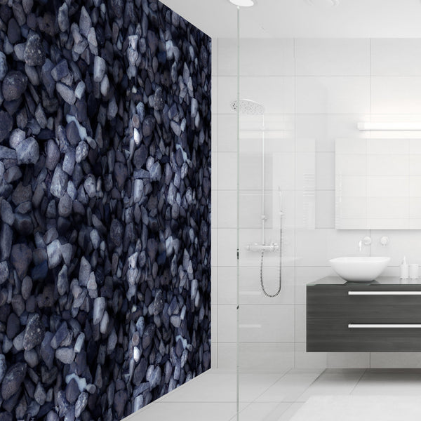 Pebbles Acrylic Wall Panels Home Decor Wall Panels 2440mmm x 1220mm - CladdTech