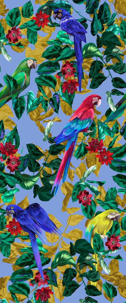 Parrot Paradise Acrylic Shower Wall Panel Home Decor 2440mm x 1220mm ...
