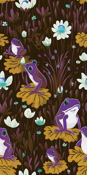 Frogs Acrylic Wall Panels Home Decor Wall Panels 2440mmm x 1220mm - CladdTech