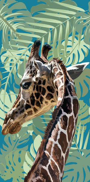 Animal Print Acrylic Wall Panel Sample - CladdTech