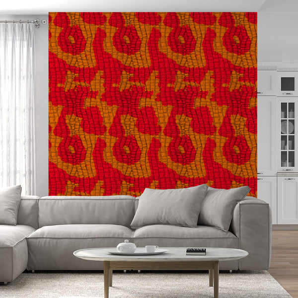 Snake Skin Pattern Acrylic Wall Panels Home Decor Wall Panels 2440mmm x 1220mm - CladdTech