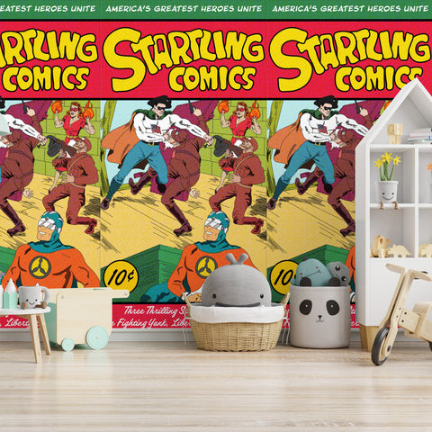 Startling Comics Acrylic Wall Panels Home Decor Wall Panels 2440mmm x 1220mm - CladdTech