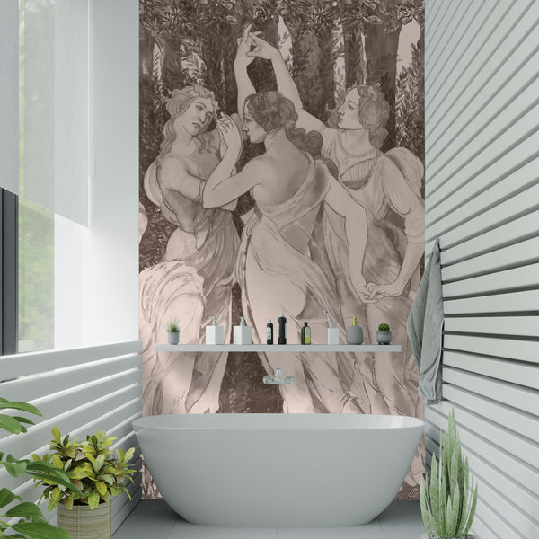 The Graces Acrylic Shower Wall Panel Home Decor 2440mmm x 1220mm - CladdTech