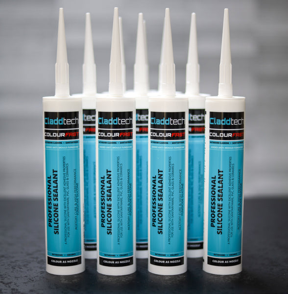 White Adhesive & Sealant Combined for Cladding Panel Installations - Claddtech