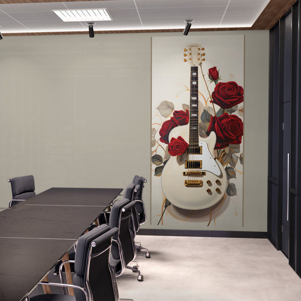 Deluxe Guitar Acrylic Wall Panels Home Decor Wall Panels 2440mmm x 1220mm - CladdTech