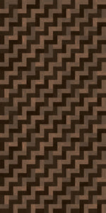 Wooden Steps Acrylic Wall Panels Home Decor Wall Panels 2440mmm x 1220mm - CladdTech